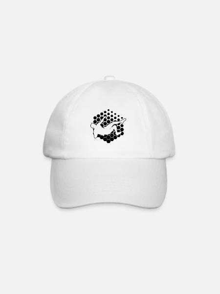 Herren Bouldering Klettern Bouldern Damen - Baseballkappe - Weiß/Weiß