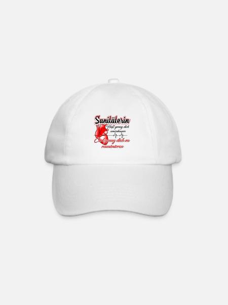 Sanitäter Rettungssanitäter Rettungswagen Geschenk - Baseballkappe - Weiß/Weiß