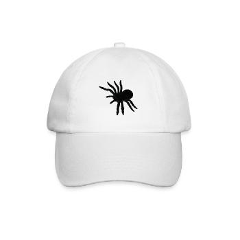 Spinne Spinnennetz Spinnen Phobie eklig Geschenk - Baseballkappe - Weiß/Weiß - Vorne
