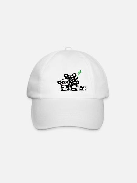 Aggrobärchen - Baseballkappe - Weiß/Weiß