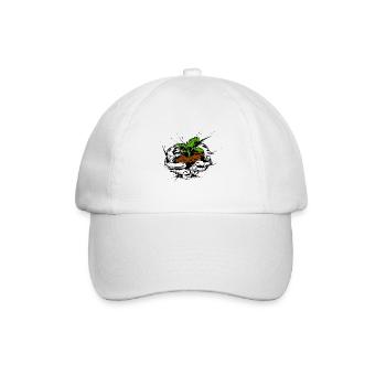 Umweltschutz Leben - Baseballkappe - Weiß/Weiß - Vorne