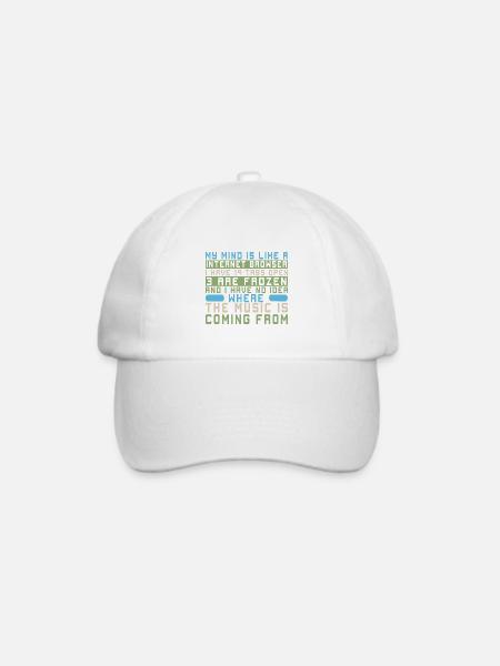 Lustiger Informatiker Spruch, Informatik - Baseballkappe - Weiß/Weiß