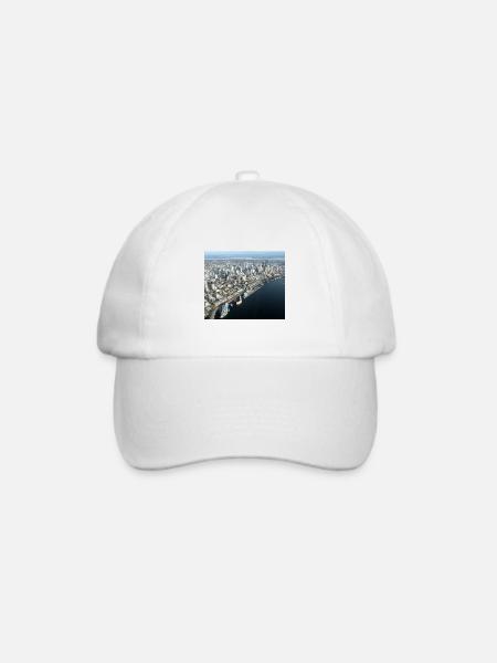 Seattle - Baseballkappe - Weiß/Weiß