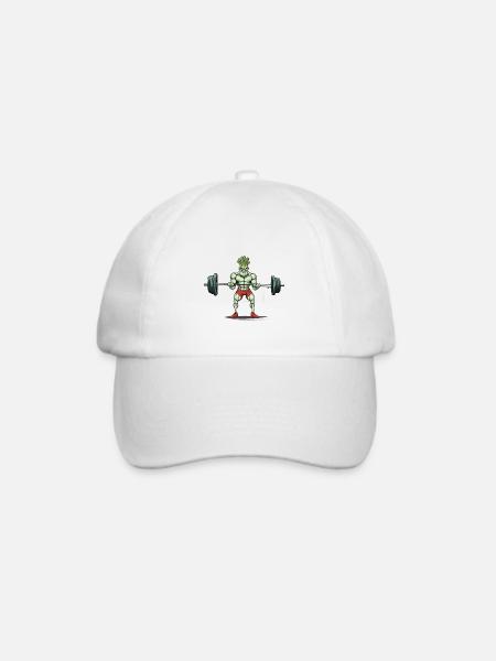Lauch - Baseballkappe - Weiß/Weiß