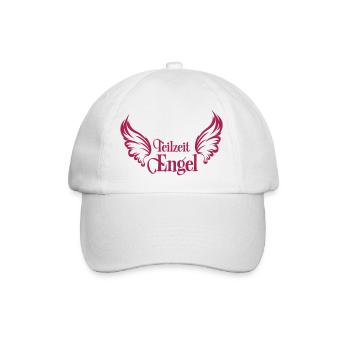 Teilzeit Engel - Baseballkappe - Weiß/Weiß - Vorne