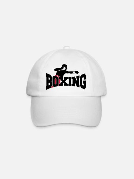 boxing II - Baseballkappe - Weiß/Weiß