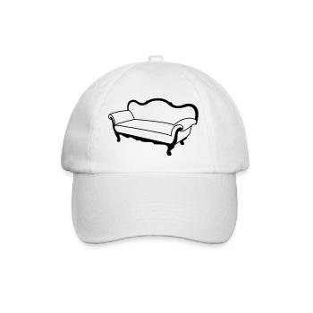 Sofa - Baseballkappe - Weiß/Weiß - Vorne