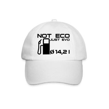 Not Eco - Just Evo - Baseballkappe - Weiß/Weiß - Vorne