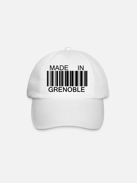 Made in Grenoble - Baseballkappe - Weiß/Weiß