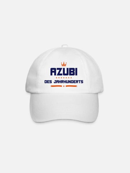 azubi des jahrhunderts - Baseballkappe - Weiß/Weiß