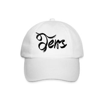 Jens - Baseballkappe - Weiß/Weiß - Vorne