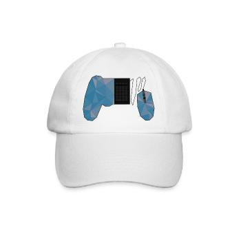 Gaming Controller - Baseballkappe - Weiß/Weiß - Vorne