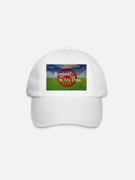 flagromaniinmydna - Baseballkappe - Weiß/Weiß