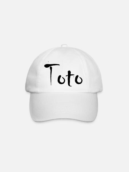 toto - Baseballkappe - Weiß/Weiß