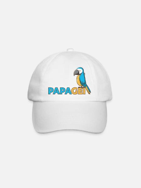 PAPAGEI - Baseballkappe - Weiß/Weiß