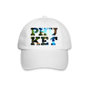 Phuket - Baseballkappe - Weiß/Weiß - Vorne