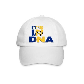 ES IST IN MEINER DNA BARBADOS - Baseballkappe - Weiß/Weiß - Vorne