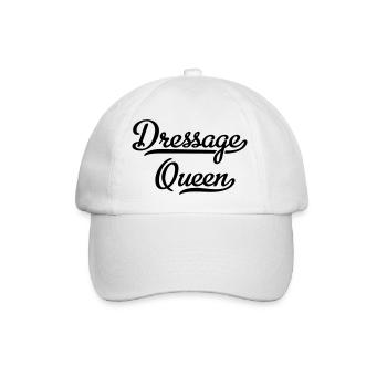 Dressur - Baseballkappe - Weiß/Weiß - Vorne