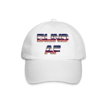 Blinder AF - Baseballkappe - Weiß/Weiß - Vorne
