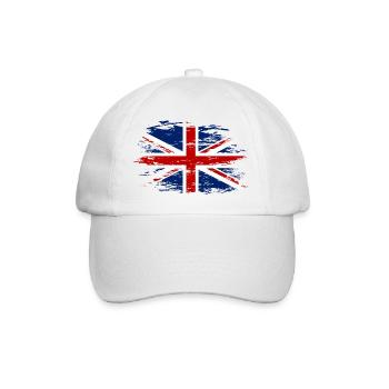 England used - Baseballkappe - Weiß/Weiß - Vorne