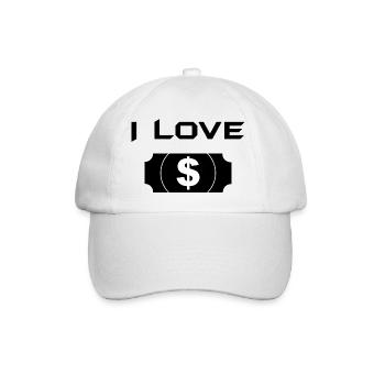 Bitcoin Trading Crypto Aktien - Baseballkappe - Weiß/Weiß - Vorne