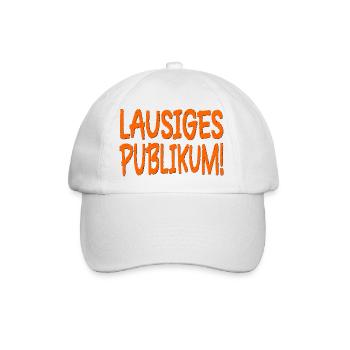 LAUSIGES PUBLIKUM - Baseballkappe - Weiß/Weiß - Vorne