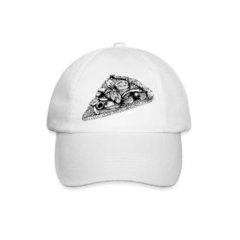 Himmlisches Stückchen - Baseballkappe - Weiß/Weiß - Vorne