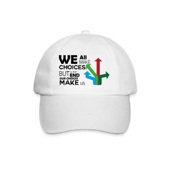 Travel Design -Reisen, Weltweit - Baseballkappe - Weiß/Weiß - Vorne