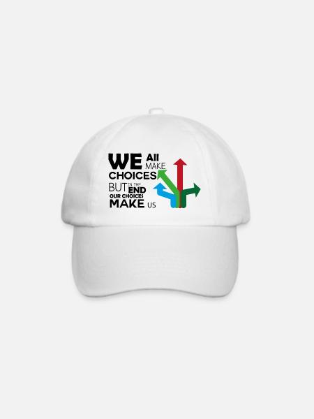 Travel Design -Reisen, Weltweit - Baseballkappe - Weiß/Weiß