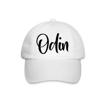 Name - Odin - Baseballkappe - Weiß/Weiß - Vorne