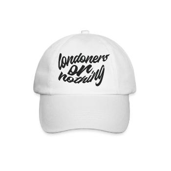 Londoner oder nichts - Baseballkappe - Weiß/Weiß - Vorne