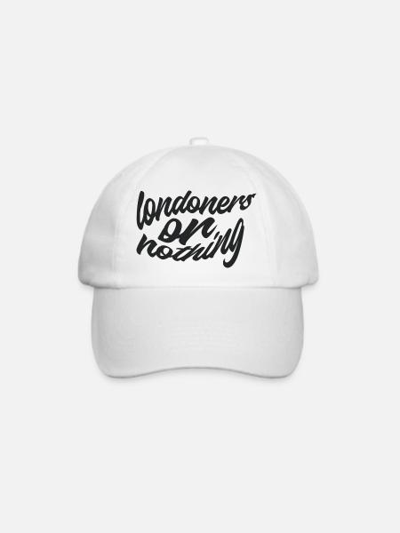 Londoner oder nichts - Baseballkappe - Weiß/Weiß