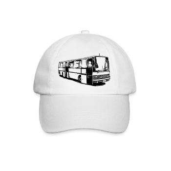 Setra Bus Setra S215 UL - Baseballkappe - Weiß/Weiß - Vorne