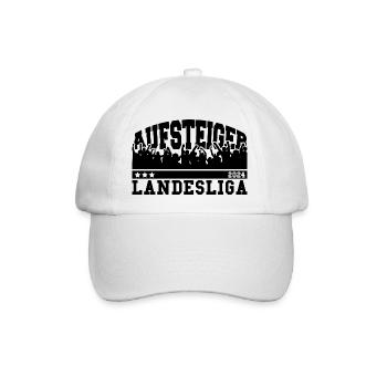 Aufsteiger 2024 Landesliga Aufstieg Fußball - Baseballkappe - Weiß/Weiß - Vorne