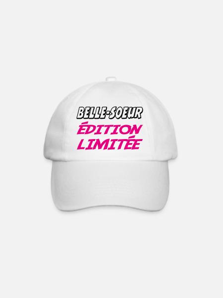 BELLE SOEUR limitierte Auflage - Baseballkappe - Weiß/Weiß
