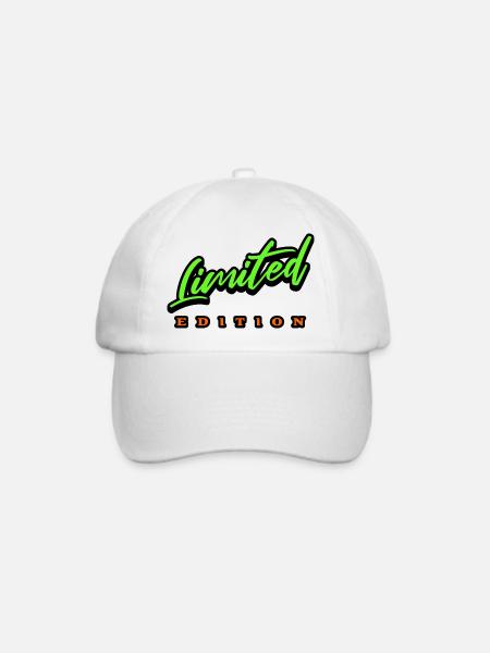 Limited Edition - Baseballkappe - Weiß/Weiß