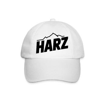 Harz - Souvenir Design - Baseballkappe - Weiß/Weiß - Vorne