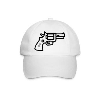 Revolver - Baseballkappe - Weiß/Weiß - Vorne