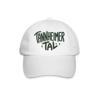 Tannheimer Tal Schriftzug - Baseballkappe - Weiß/Weiß - Vorne
