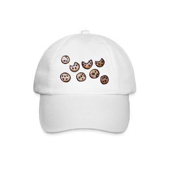 Freche, mundgerechte Kekse - Baseballkappe - Weiß/Weiß - Vorne
