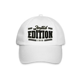 Limited Edition 1985 – 41. Geburtstag Vintage - Baseballkappe - Weiß/Weiß - Vorne