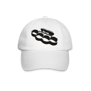 schlagring - Baseballkappe - Weiß/Weiß - Vorne