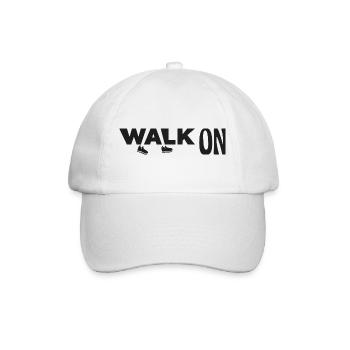 Walk on - Baseballkappe - Weiß/Weiß - Vorne