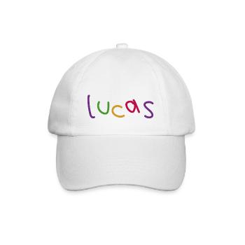 Lucas Lucas - Baseballkappe - Weiß/Weiß - Vorne