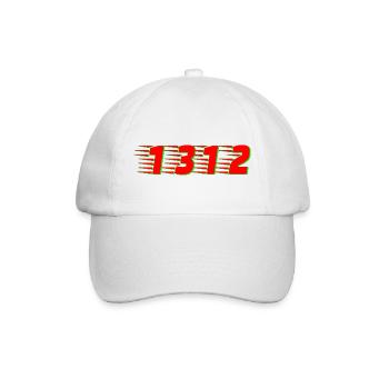 1312 - Baseballkappe - Weiß/Weiß - Vorne