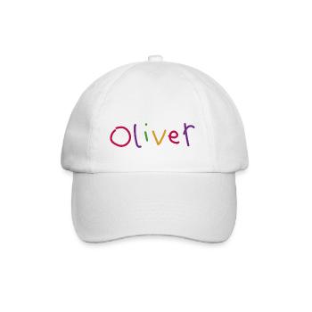 Oliver - Baseballkappe - Weiß/Weiß - Vorne