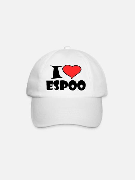 Espoo - Baseballkappe - Weiß/Weiß