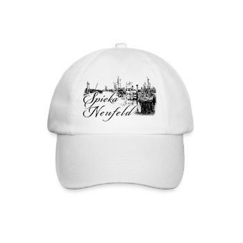 Spieka - Neufeld an der Nordsee - Kutterhafen - Baseballkappe - Weiß/Weiß - Vorne