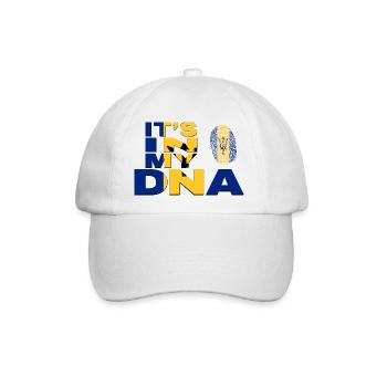 ES IST IN MEINER DNA BARBADOS - Baseballkappe - Weiß/Weiß - Vorne