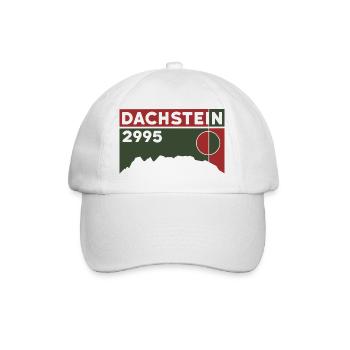 Hoher Dachstein Berge Gletscher Höhe Wanderung - Baseballkappe - Weiß/Weiß - Vorne